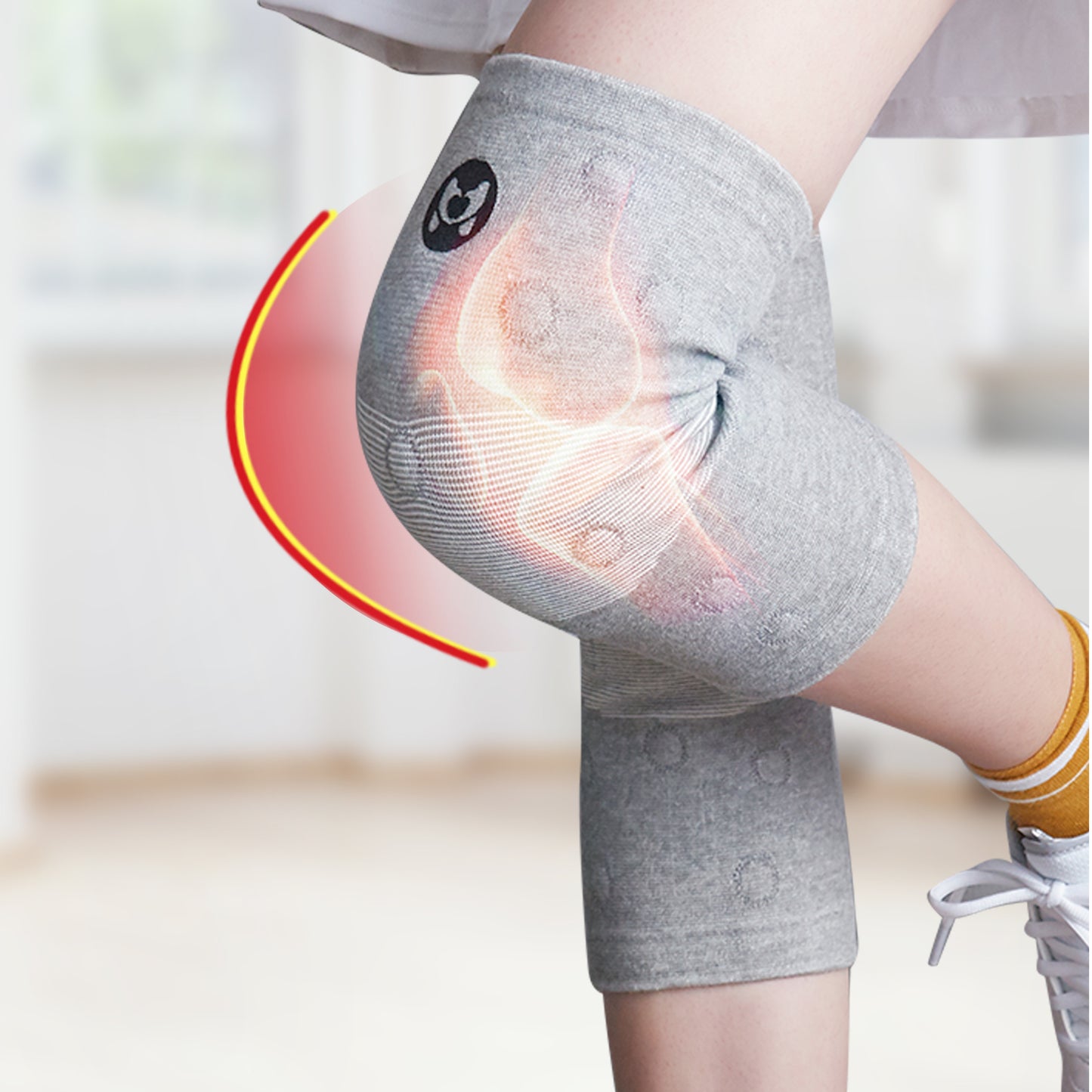 HeyeHealth Bamboo Charcoal Magnetic Knee Pad I